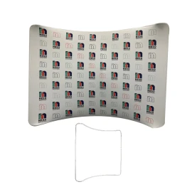 Product: 10' CURVED TENSION FABRIC DISPLAY