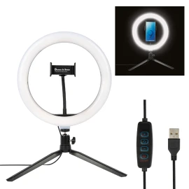 Product: 10" LED RING LIGHT WITH PHONE HOLDER
