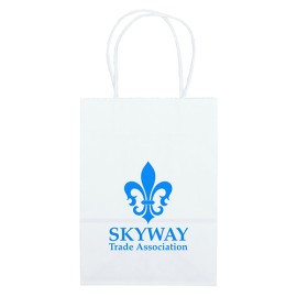 Product: White Kraft Pup - 6W x 3¼ x 8¼H