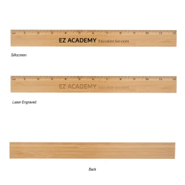Product: 12" BAMBOO RULER