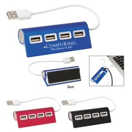 Product: 4-PORT ALUMINUM WAVE USB HUB
