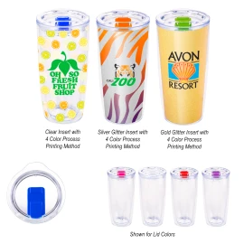 Product: 19 OZ. EVEREST CLARITY TUMBLER WITH INSERT