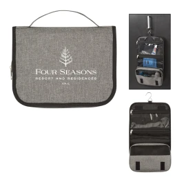 Product: HEATHERED HANGING TOILETRY BAG