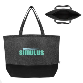 Product: ROOSEVELT RPET FELT TOTE BAG