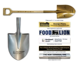 Product: Large Gold or Silver Shovel