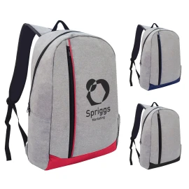 Product: Hancock Heathered Laptop Backpack