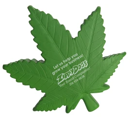 Product: Cannabis Leaf Squeezie® Stress Reliever