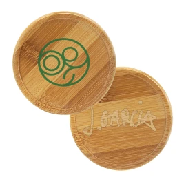 Product: Bamboo Round Beverage Coaster