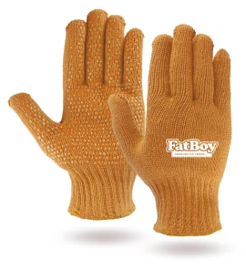 Product: Orange Knit Freezer Gloves
