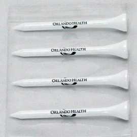 Product: Bag of Four 2 3/4" Golf Tees