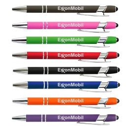 Product: Soft-Touch Aluminum Pen w/ Stylus