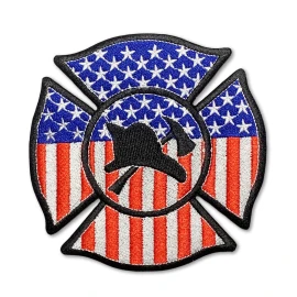 Product: Large Embroidered Hand Cut Emblem