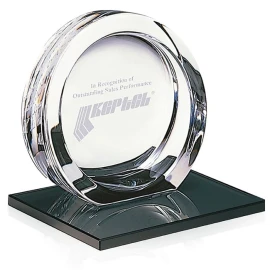 Product: High Tech Award on Black Glass Base - Large