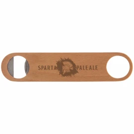 Product: Wood Paddle Bottle Opener