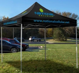 Product: 10-ft. Square Event Tent Full-Color Dye Sublimation (8 Locations)