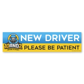 Product: Bumper Car Sign Magnet