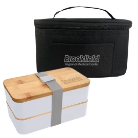 Product: Stackable Bento Box With Insulated Carrying Case