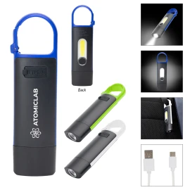 Product: Rechargeable Carabiner COB Flashlight