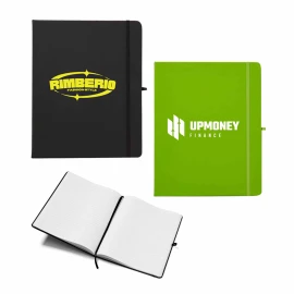 Product: Soft Touch Journal w/Pen Loop (8"X10")