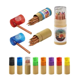 Product: 12 Colored Pencil Set in Tube w/Sharpener