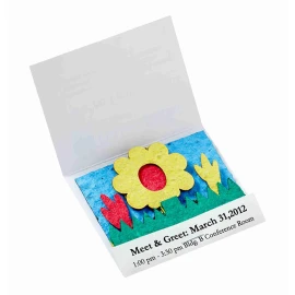 Product: Wildflower Scene Seed Paper Matchbook