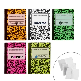 Product: Mini Neon Composition Notebook