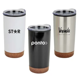 Product: 20 Oz. Stainless Steel PP Cork Base Tumbler
