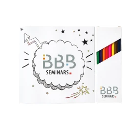 Product: Inspirational Coloring Book & 8-Color Pencil Set