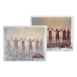 Product: Silver Glitter Acrylic Desktop Photo Frame