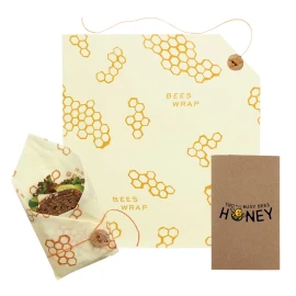 Product: Bee's Wrap Large Sandwich Wrap w/Tie (13" x 13")