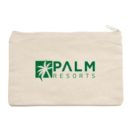Product: 12 oz. Canvas Zippered Pouch
