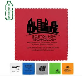 Product: RPET Recycled Cleaning Cloth  6"x 6"- imported