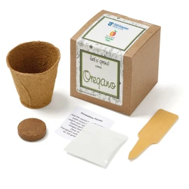 Product: Growables Planter In Kraft Gift Box w/Seeds (Oregano)