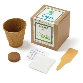 Product: Growables Planter In Kraft Gift Box w/Seeds (Parsley)
