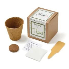 Product: Growables Planter In Kraft Gift Box w/Seeds (Thyme)