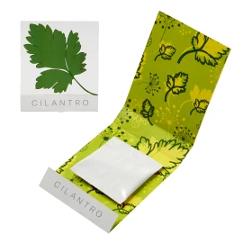 Product: Cilantro Seed Matchbook