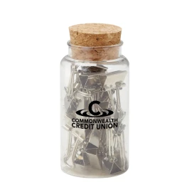 Product: Binder Clips in a Jar