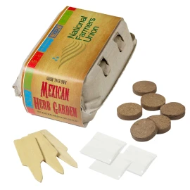 Product: Grow Your Own Mexican Herb Garden Kit w/Seeds
