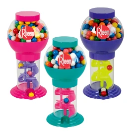 Product: 9.75" Assorted Color Spiral Gumball Machine