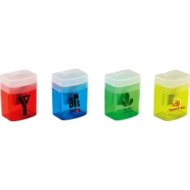 Product: Translucent Pencil Sharpener w/Flip Top Lid