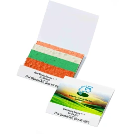Product: Seed Paper Matchbook Color Stack w/Wildflower Seeds