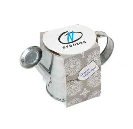 Product: Seed Sensations Watering Can Planter w/Holiday Wrapper