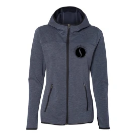 Product: Women's HeatLastâ„¢ Fleece Tech Full-Zip Hooded Sweatshirt