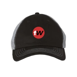 Product: Contrast-Stitch Mesh-Back Cap