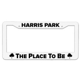 Product: Hi-Impact 3D Two Corner License Plate Frame - Abs