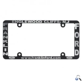 Product: Hi-Impact 3-D Side Imprint License Plate Frame (Abs)