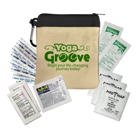 Product: Outdoor Day Kit Canvas Zipper Tote Kit
