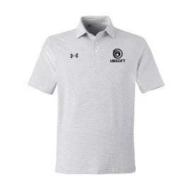 Product: Destin Drive Striped Performance Polo
