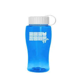 Product: 18 Oz. Poly Pure Junior Sports Bottle w/Tethered Lid