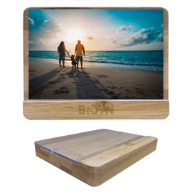 Product: 4" X 6" Holliston Bamboo Photo Frame